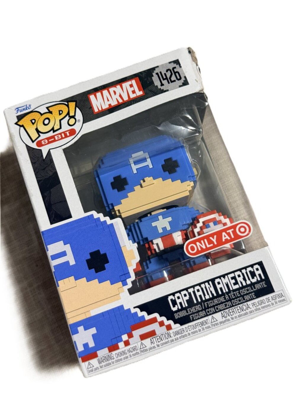 Funko Pop Vinyl Marvel Captain America #1426 Target Exclusive Figure New